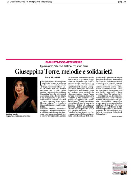 20191201_Il_Tempo_(ed._Nazionale)_Giuseppina Torre1